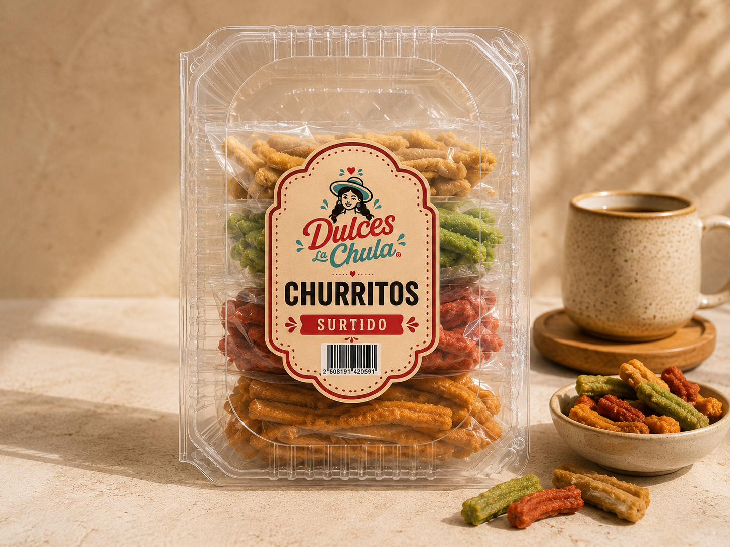 Surtido de 8 churritos