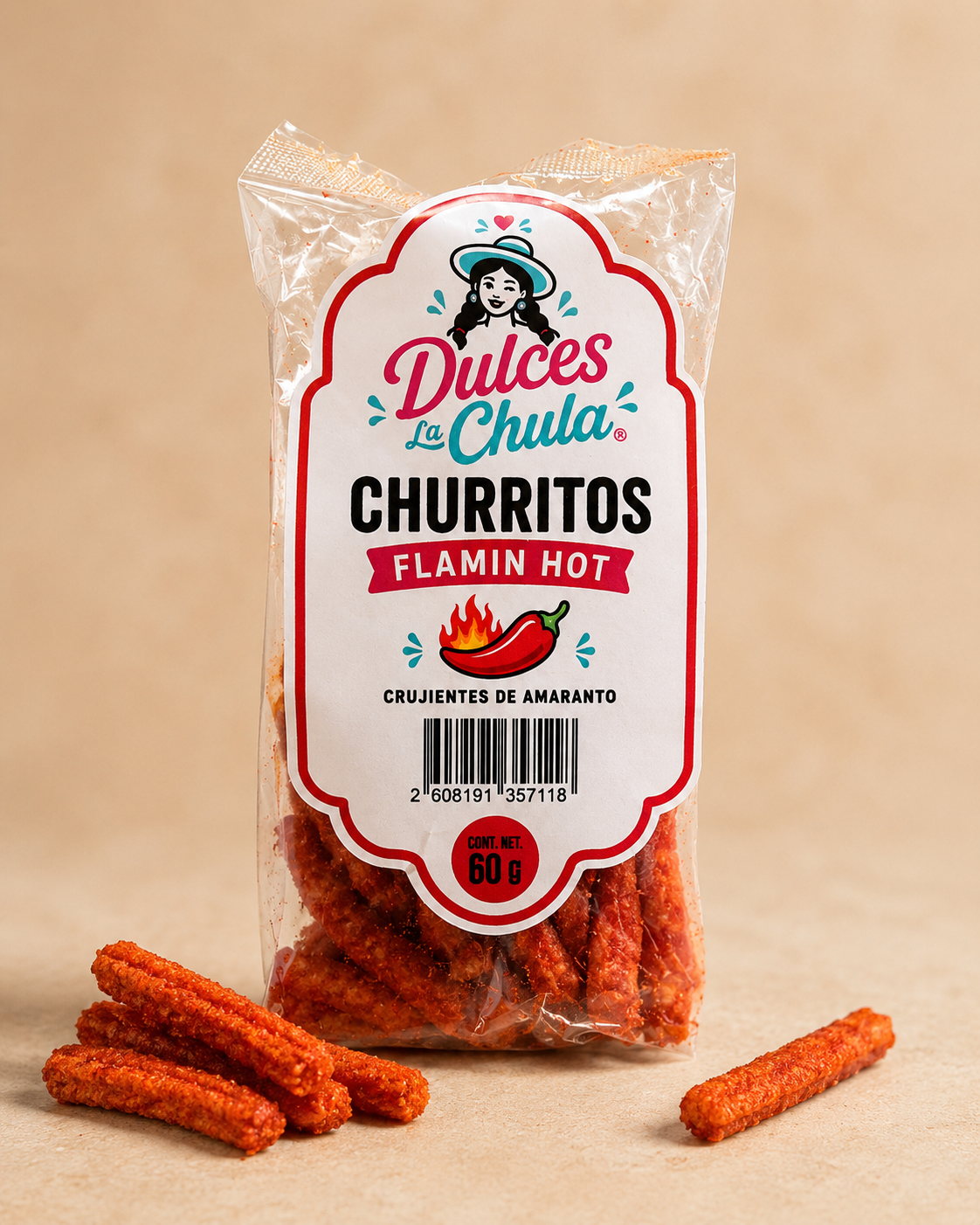 Churritos Flamin Hot