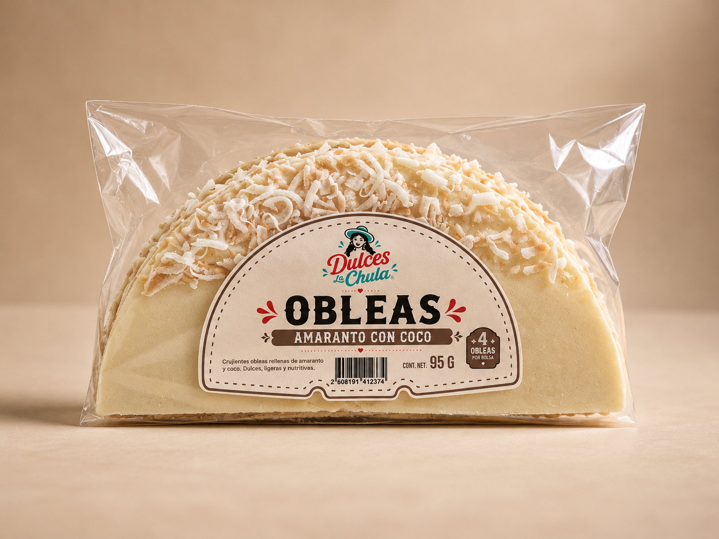 Oblea de coco